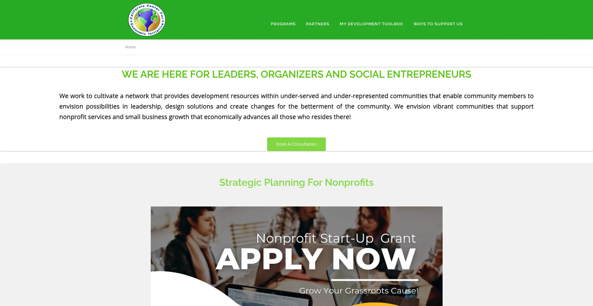 Ccfei.org Screenshot