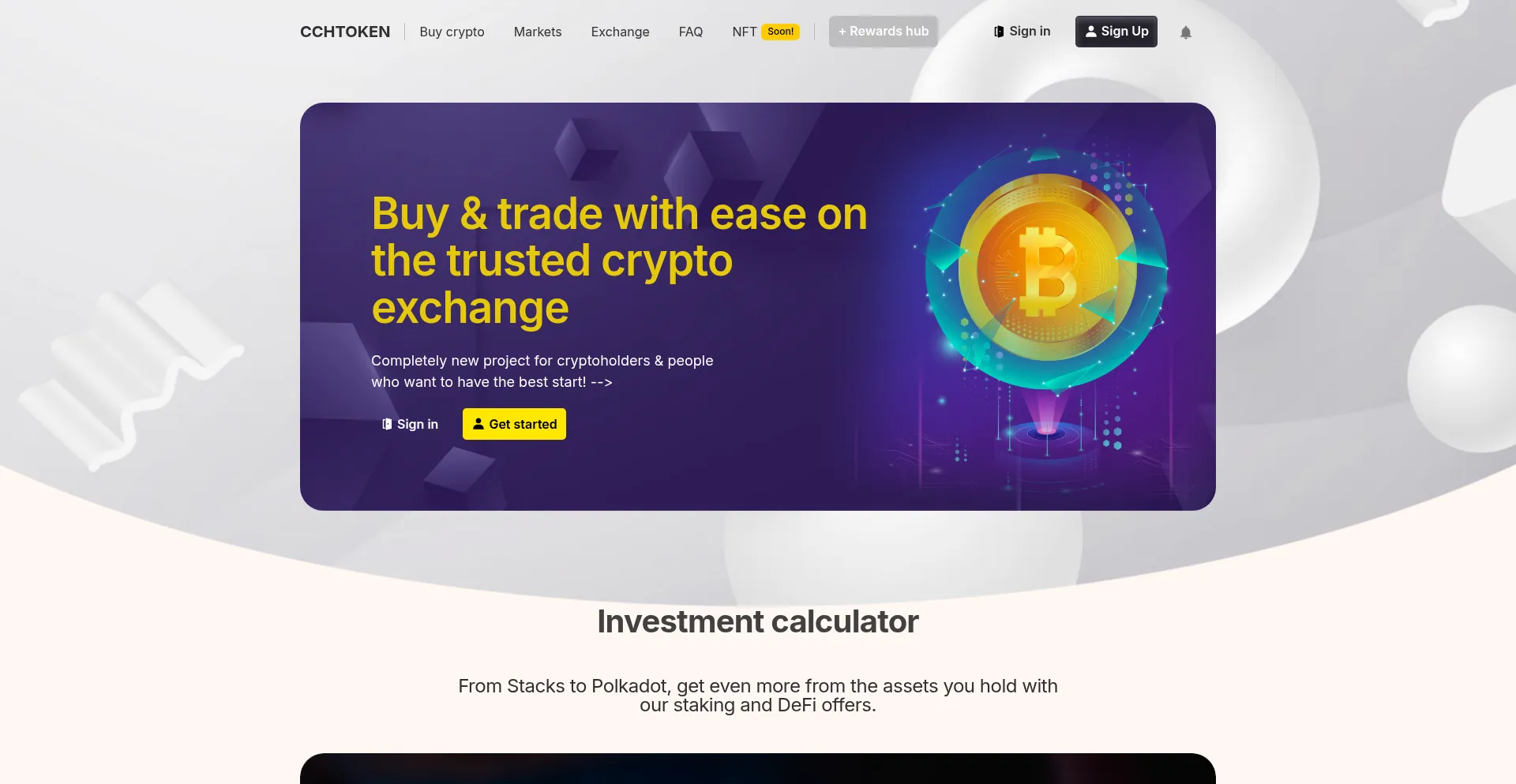 ¿És Seguro y Confiable Cchtoken.com?