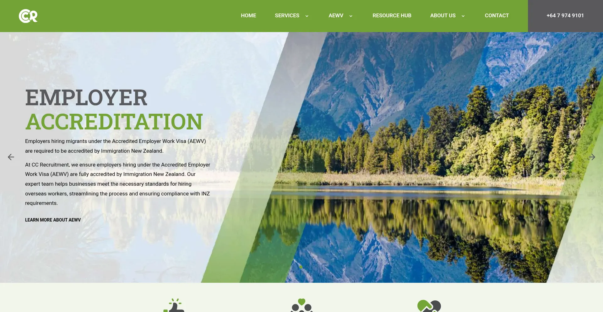 Ccrecruitment.co.nz Screenshot