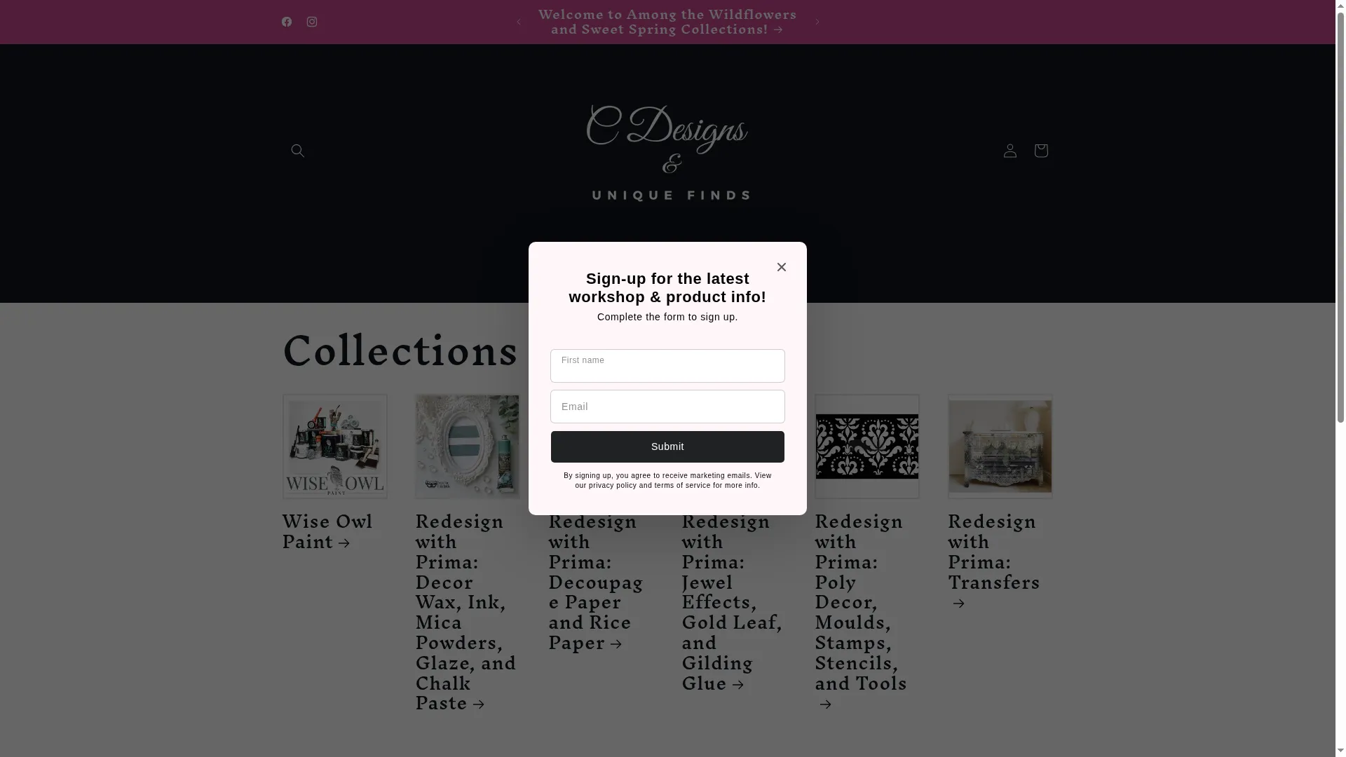 Cdesignsanduniquefinds.com