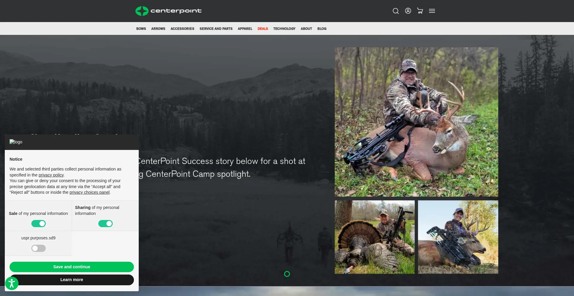 Centerpointarchery.com