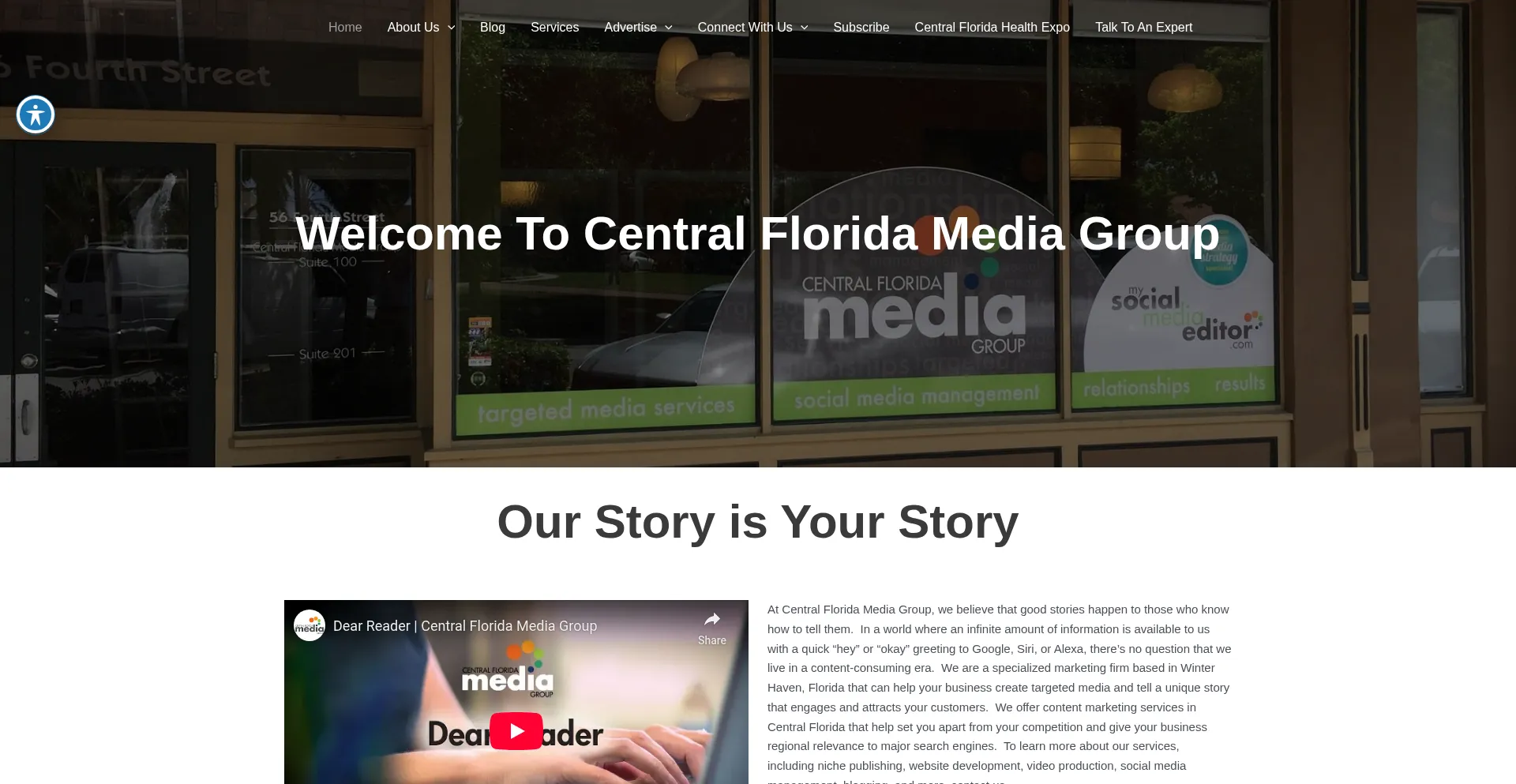 ¿És Seguro y Confiable Centralfloridamediagroup.com?