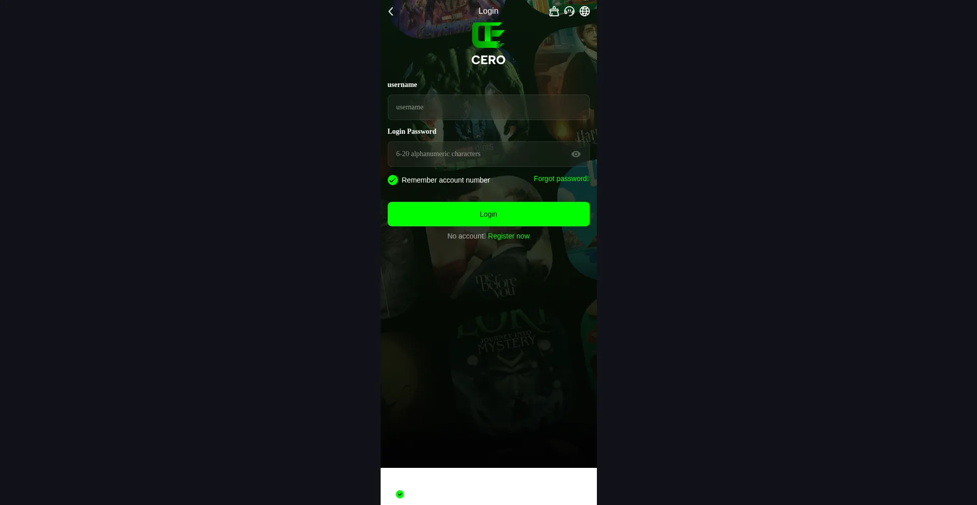 Website screenshot of Cerortho.com