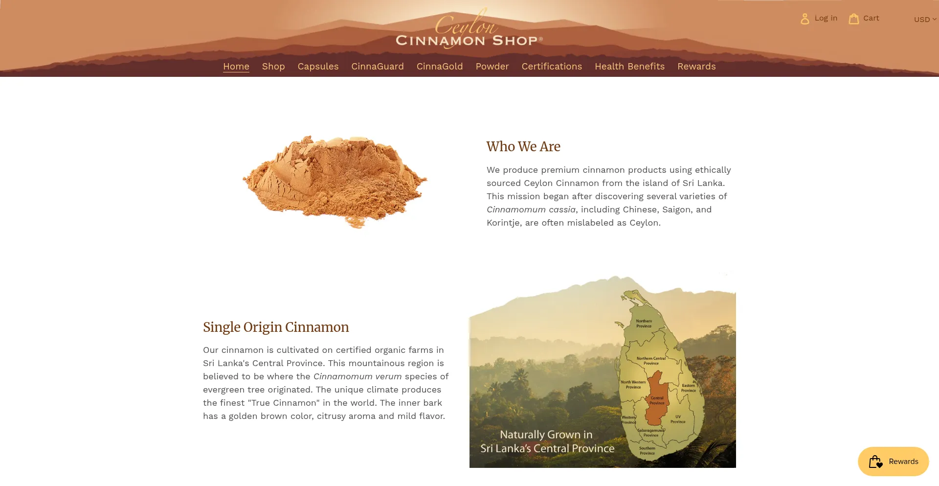 Ceyloncinnamonshop.com