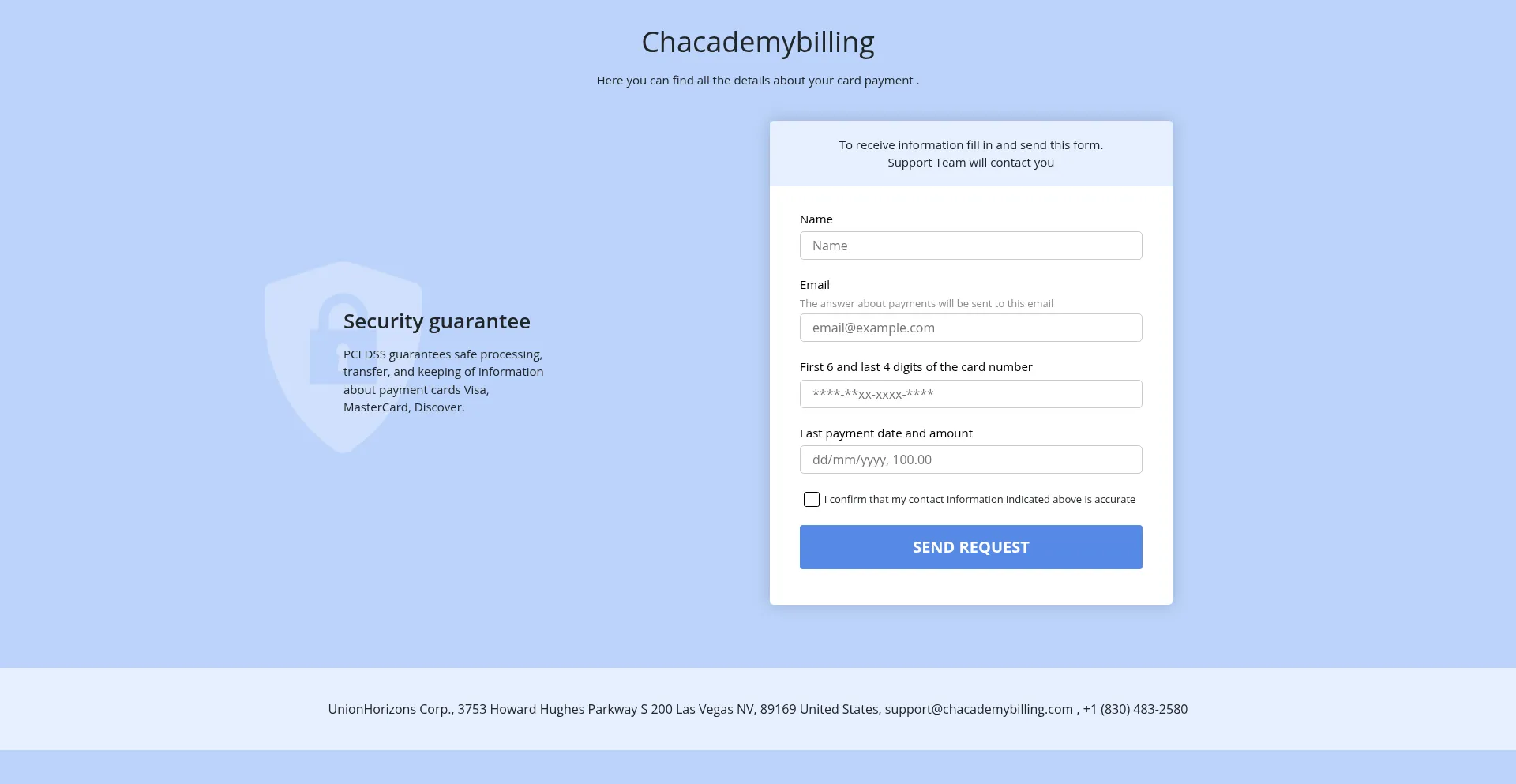 Chacademybilling.com