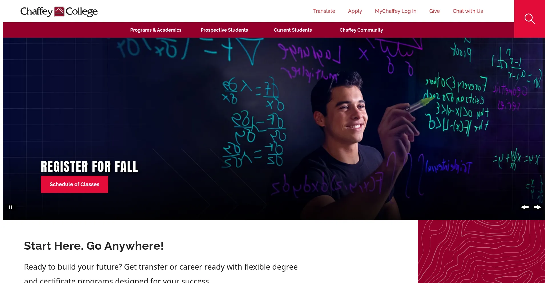 ¿És Seguro y Confiable Chaffey.edu?