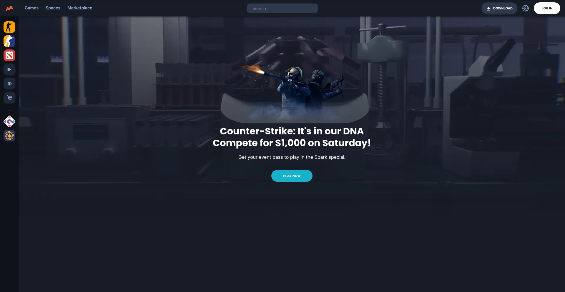 Website screenshot of Challengergg.com