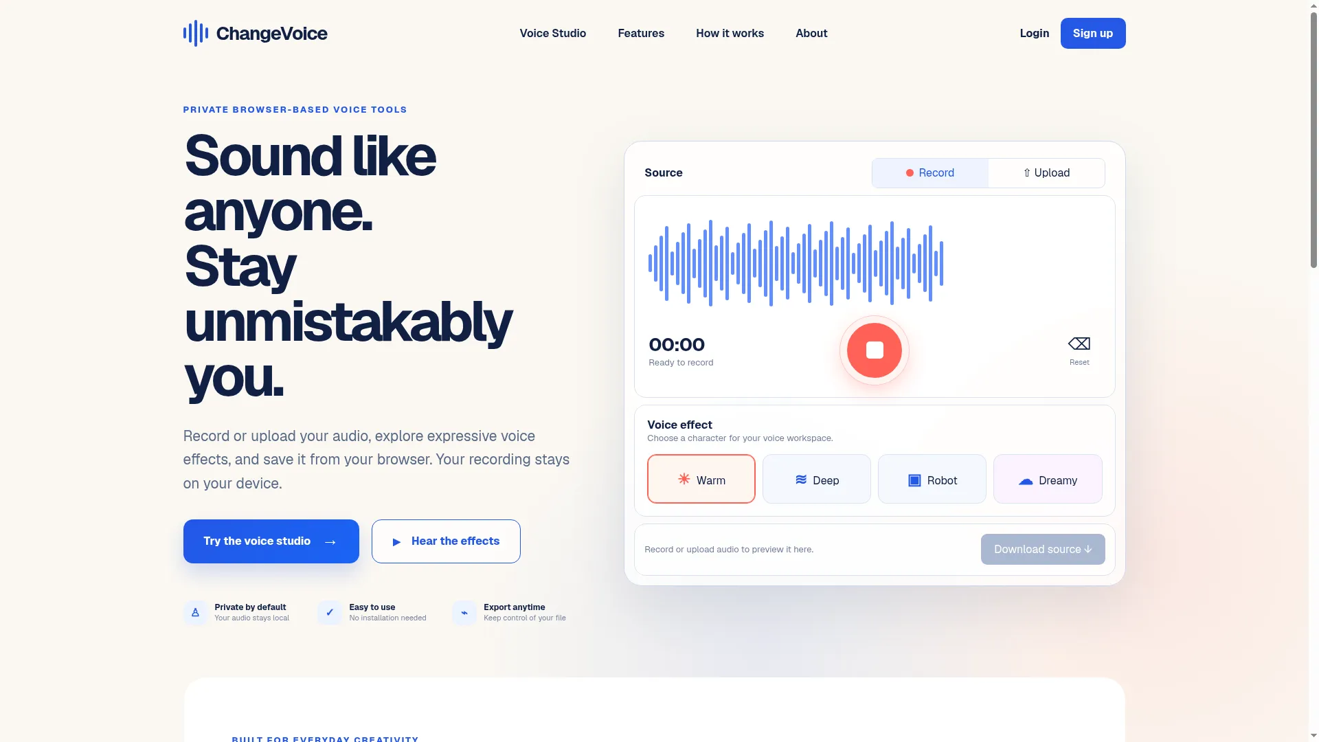 Changevoice.io
