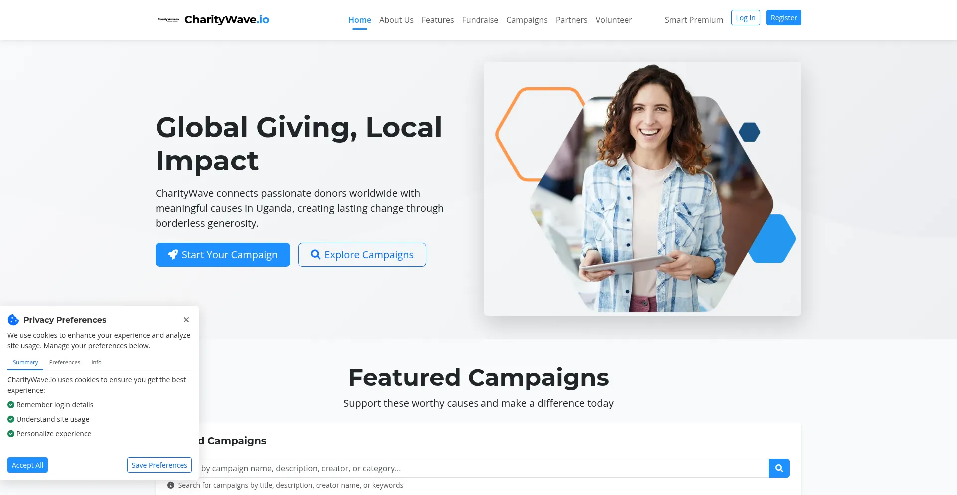 ¿És Seguro y Confiable Charitywave.io?