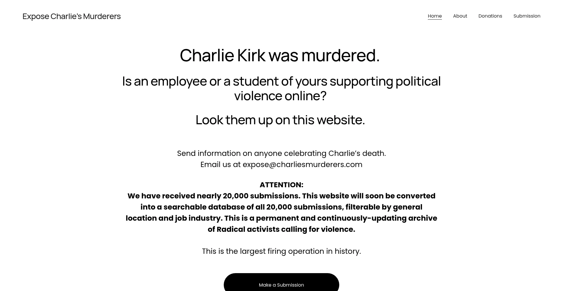 ¿És Seguro y Confiable Charliesmurderers.com?