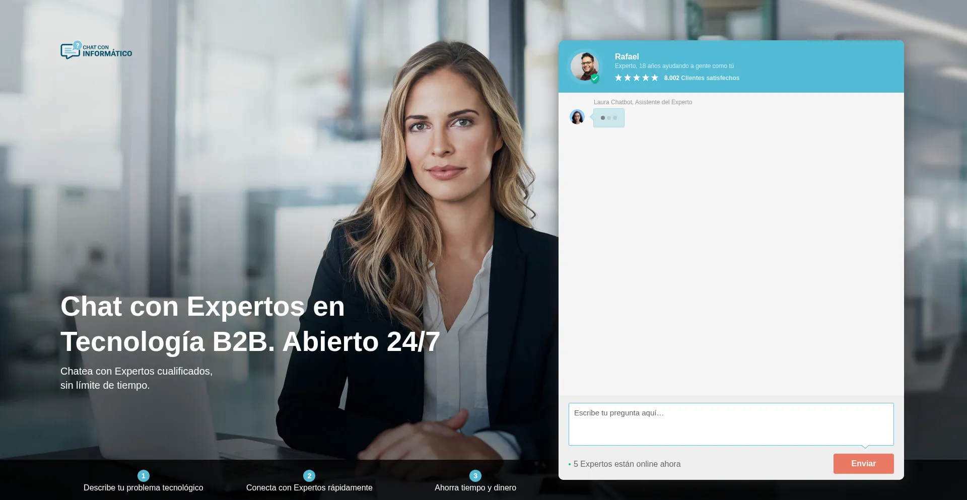 ¿És Seguro y Confiable Chatconinformatico.com?