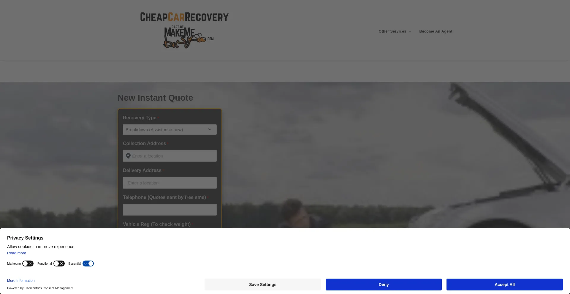 Cheapcarrecovery.co.uk