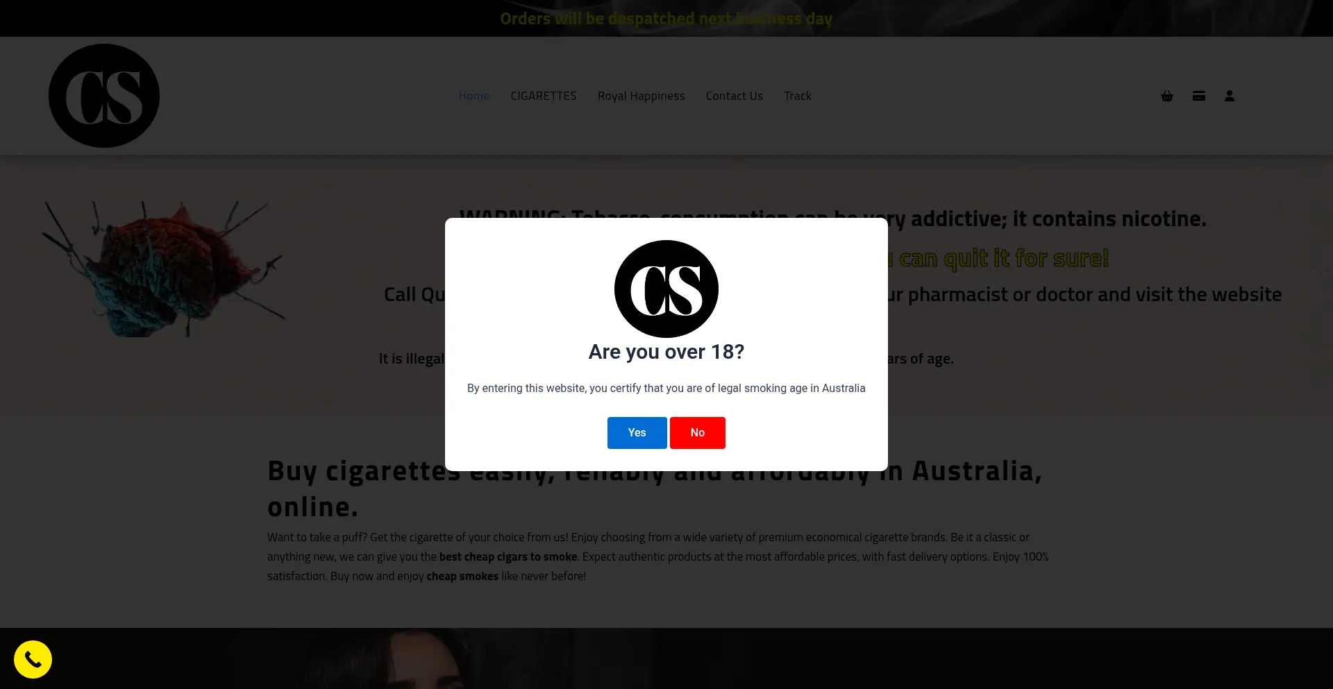 ¿És Seguro y Confiable Cheapersmoke.com?
