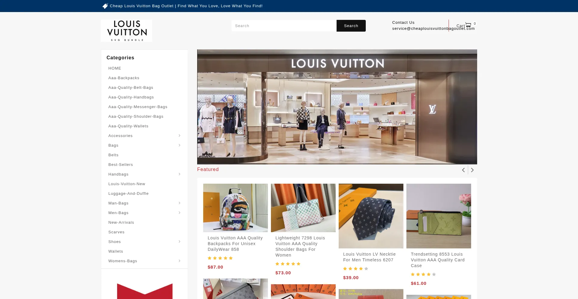 ¿És Seguro y Confiable Cheaplouisvuittonbagoutlet.com?