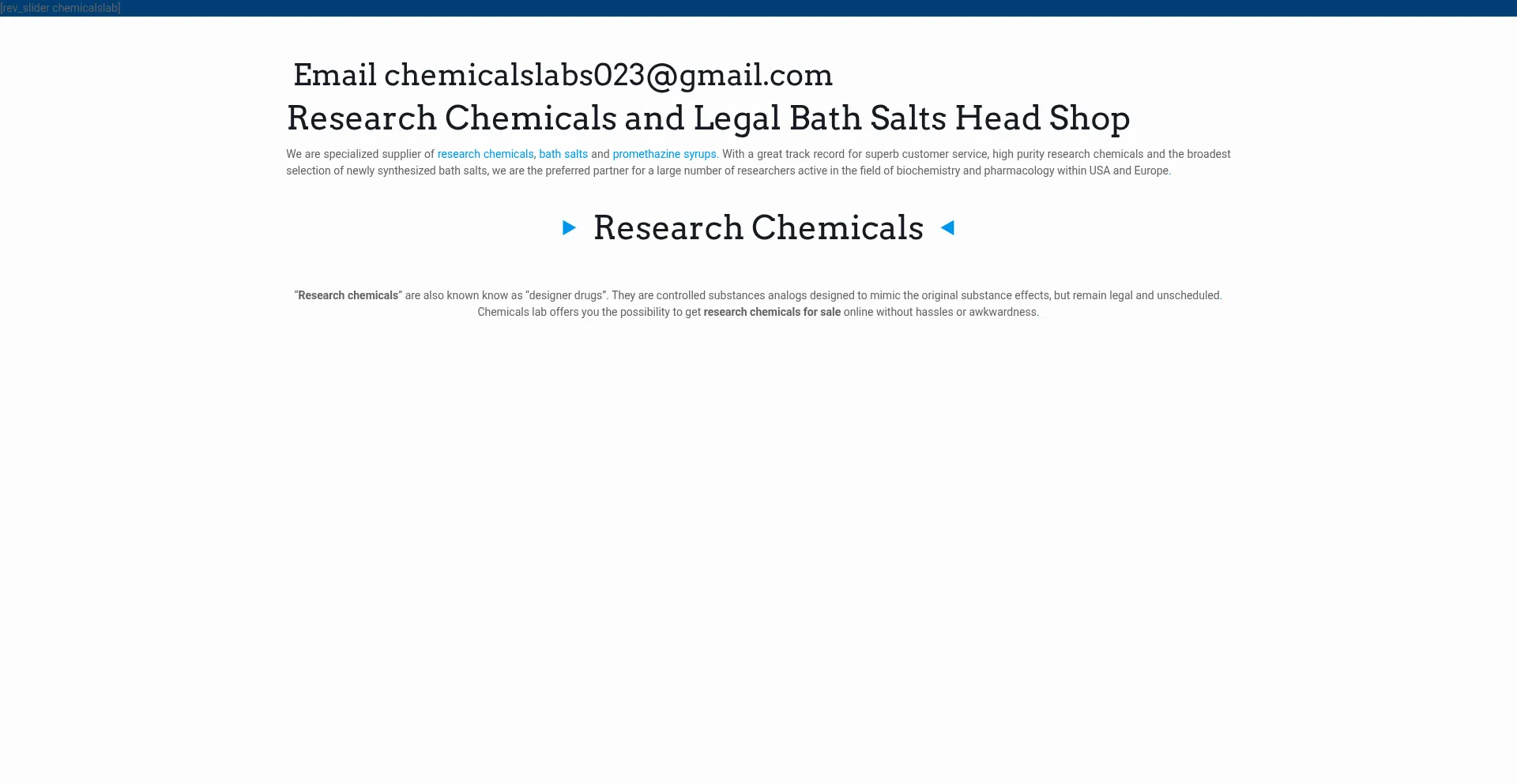 ¿És Seguro y Confiable Chemicalslab.com?