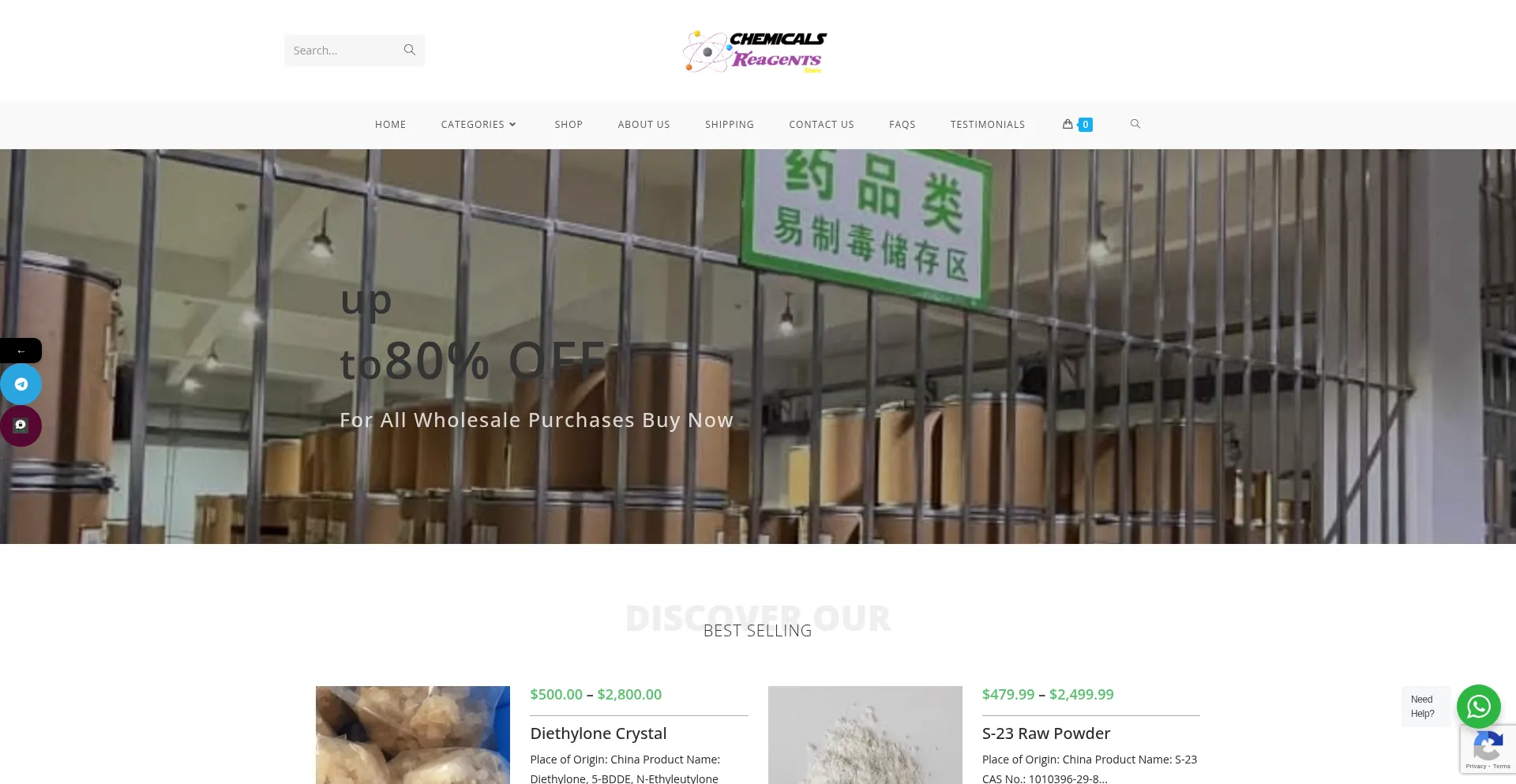 ¿És Seguro y Confiable Chemicalsreagentsstore.com?