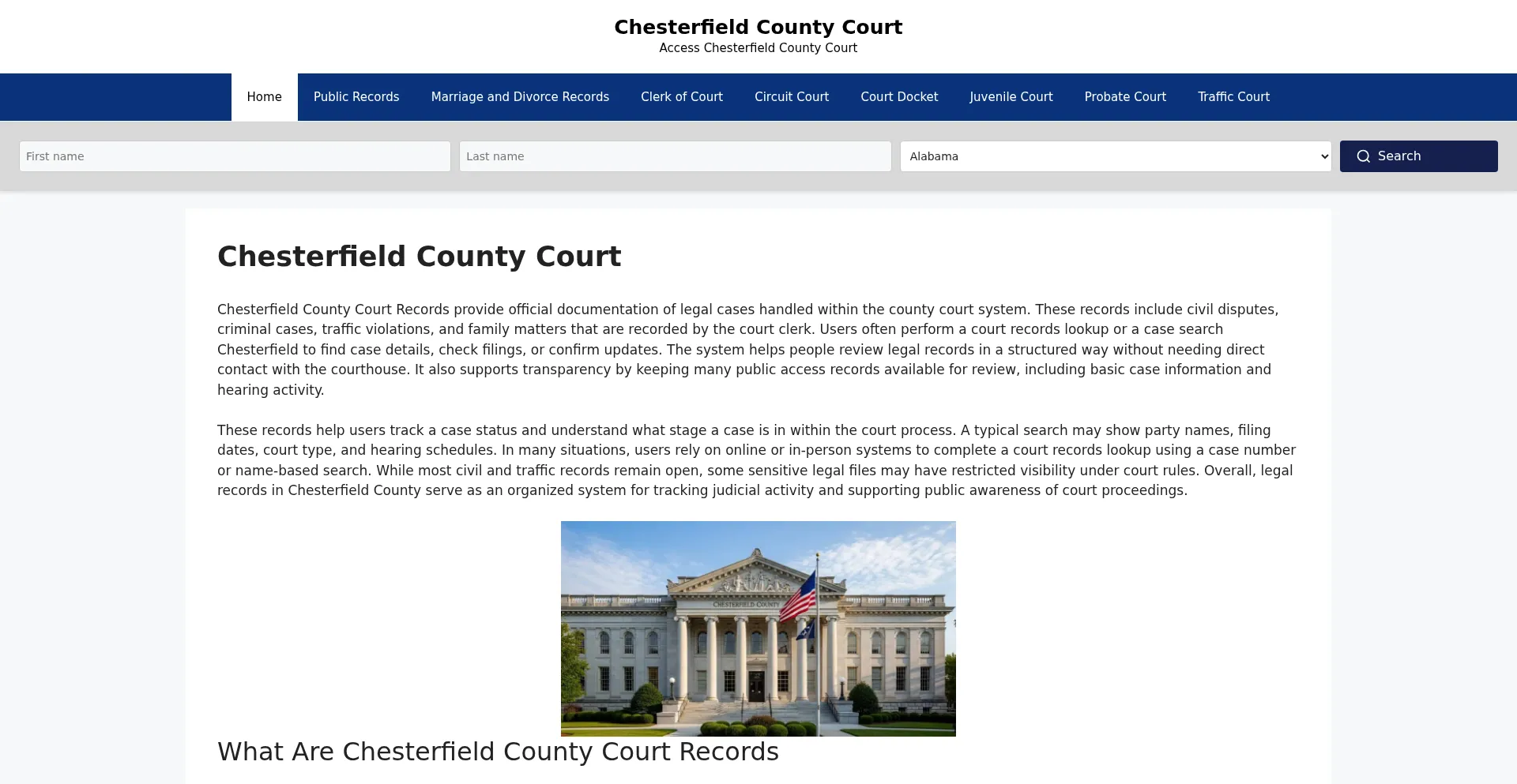 Chesterfieldcountycourt.org