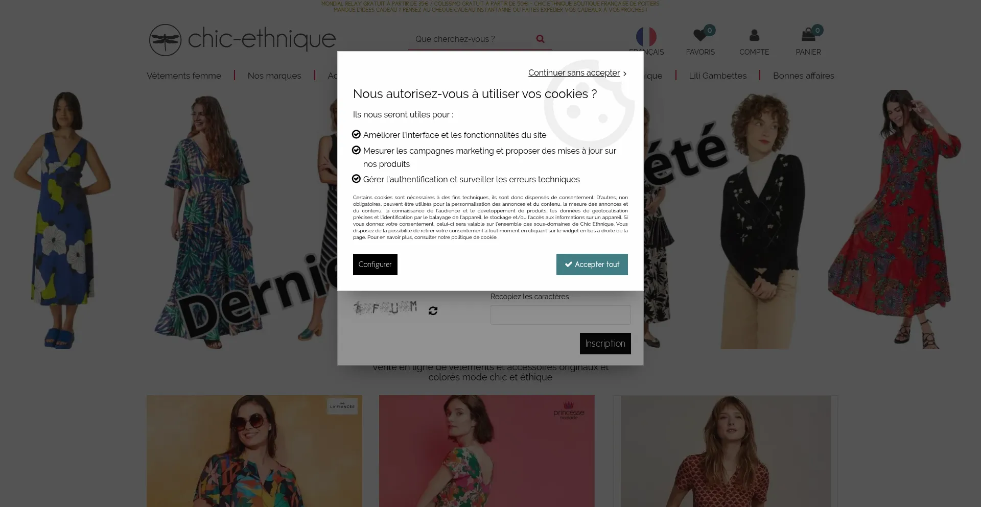 ¿És Seguro y Confiable Chic-ethnique.com?