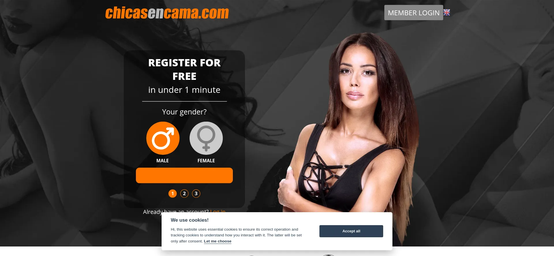 ¿És Seguro y Confiable Chicasencama.com?
