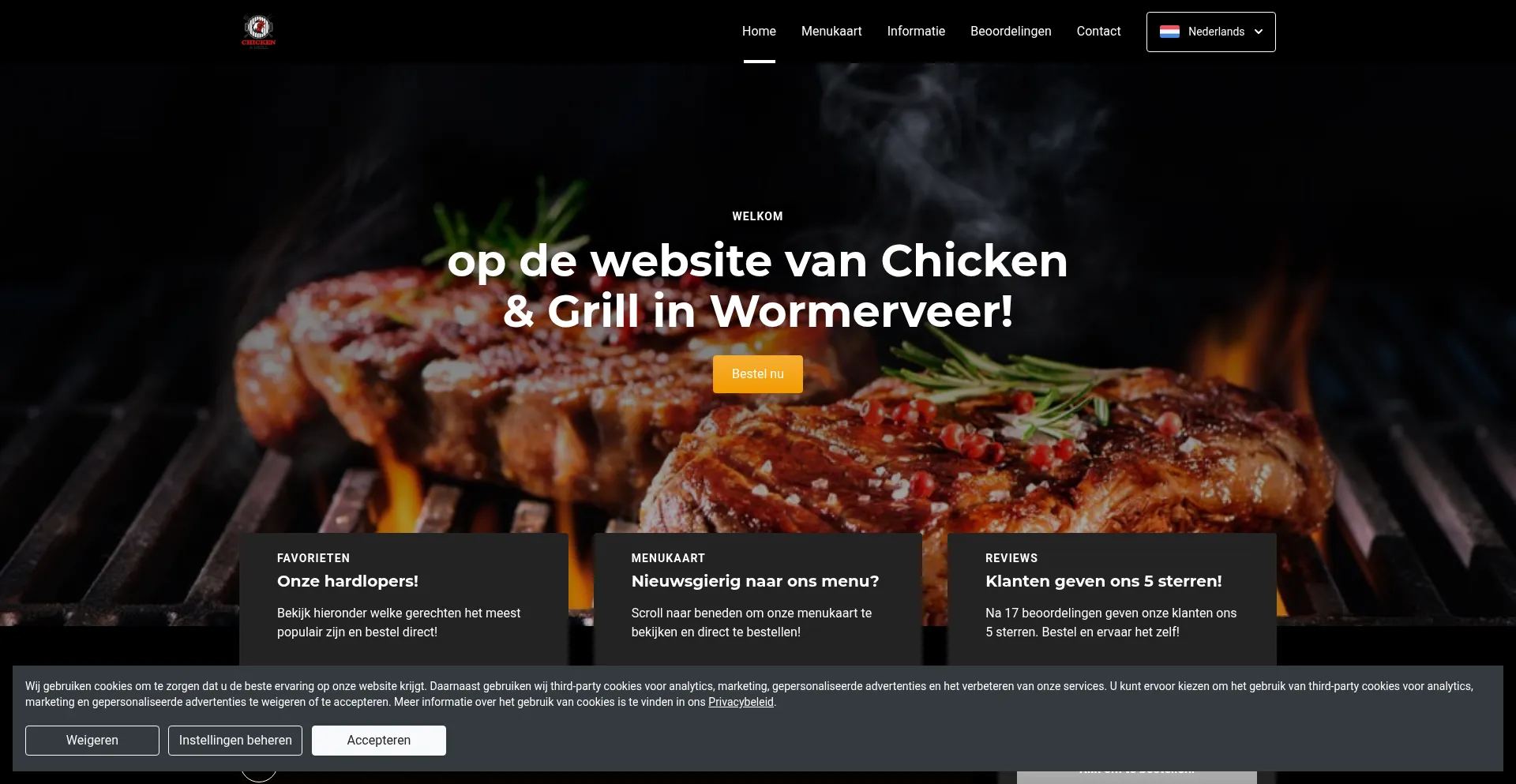 Chickenandgrill.nl Screenshot