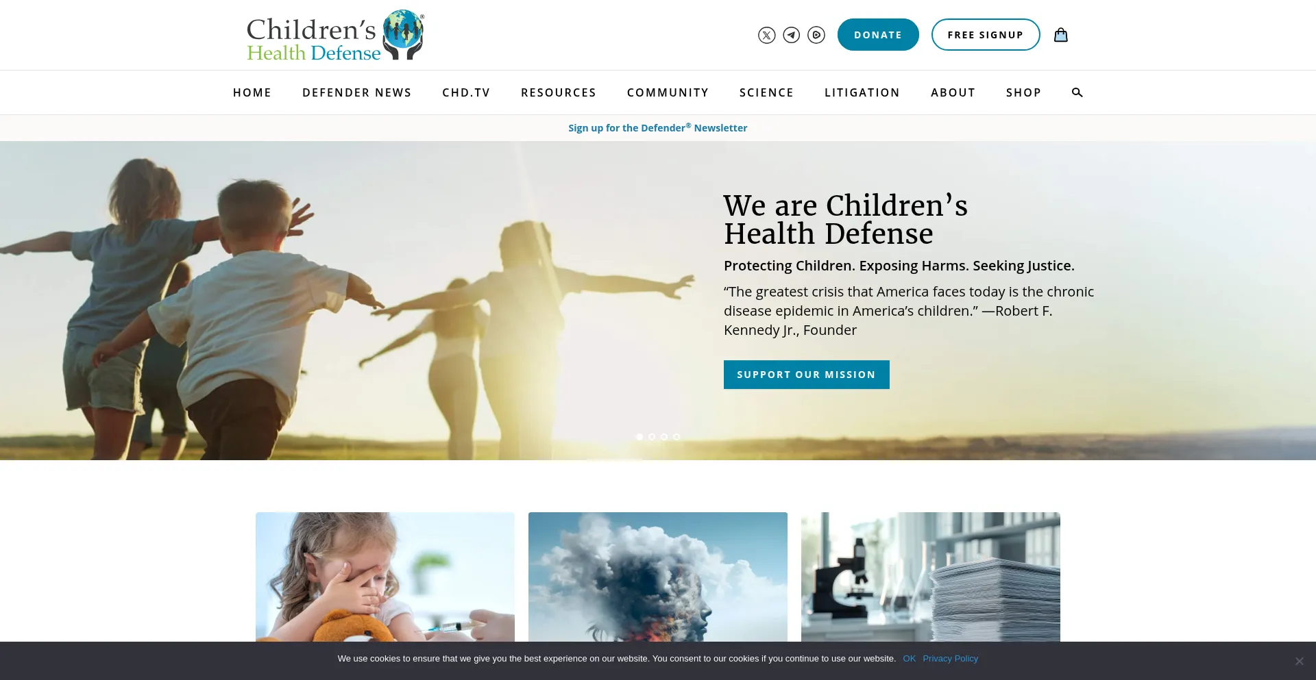 Childrenshealthdefense.org