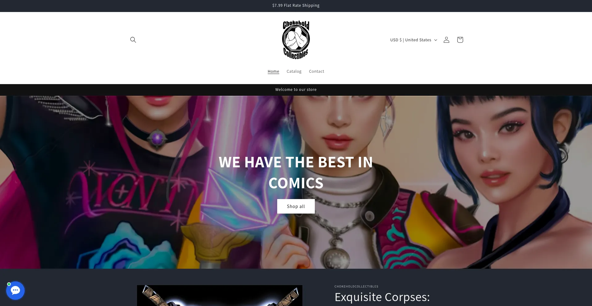 Chokeholdcollectibles.com