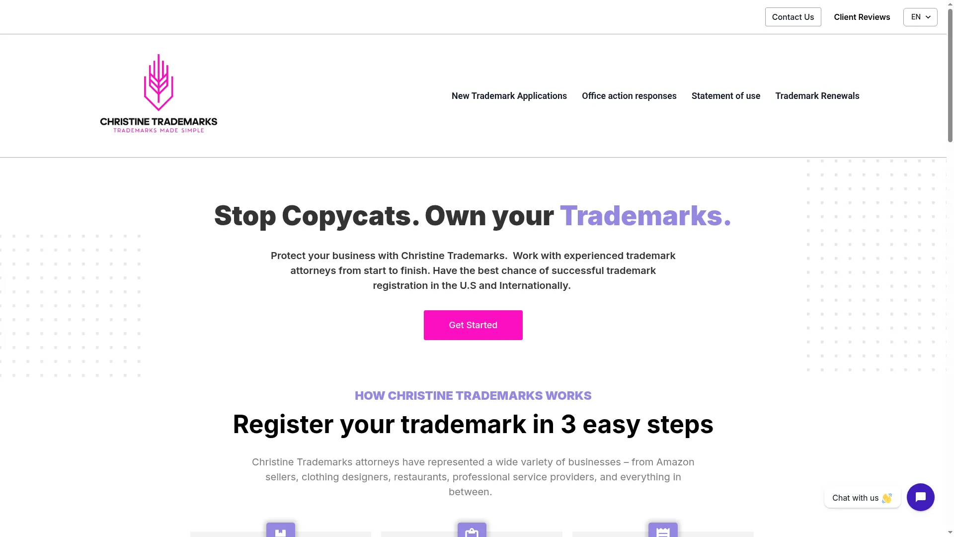 Christinetrademarks.com