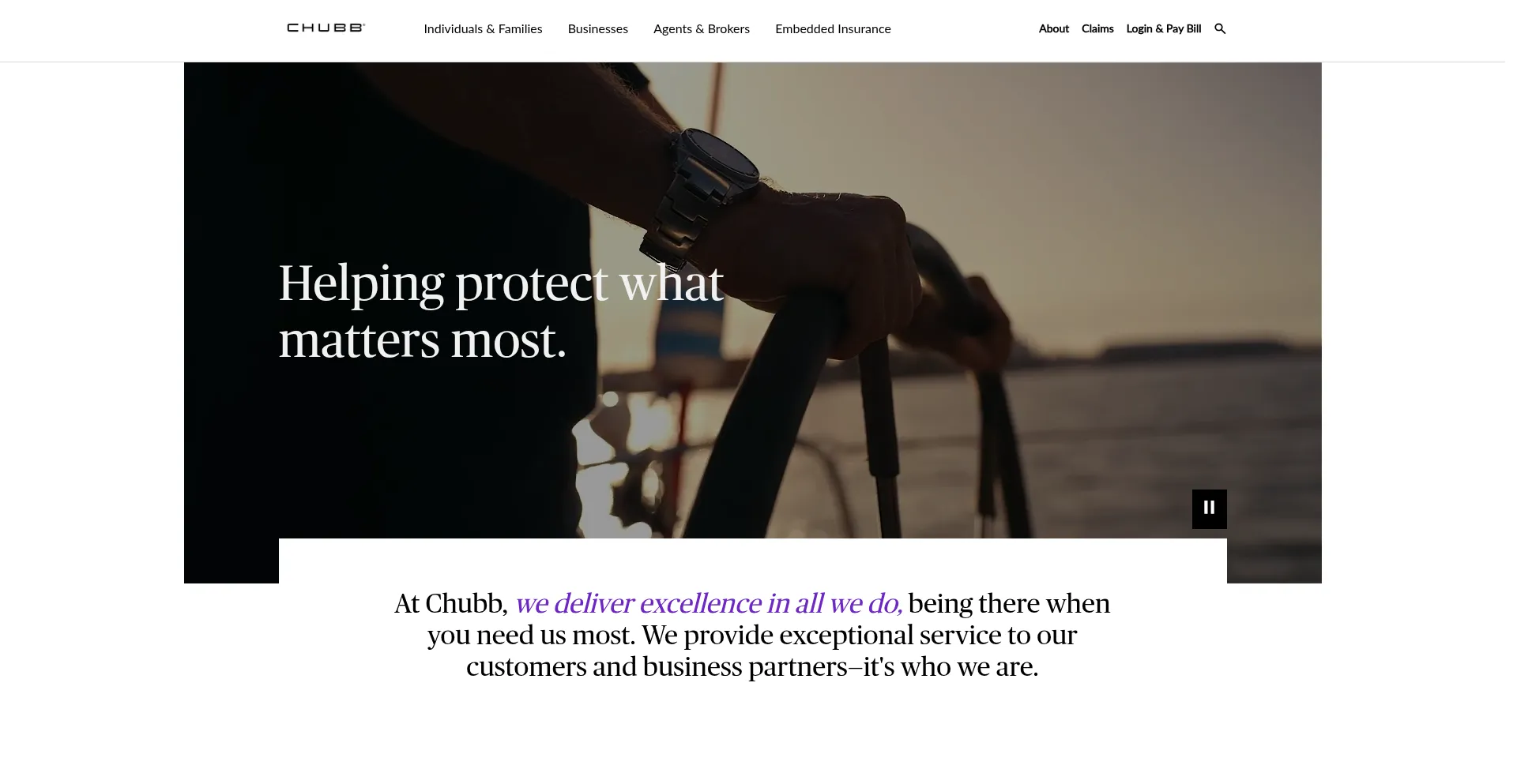 ¿És Seguro y Confiable Chubb.com?