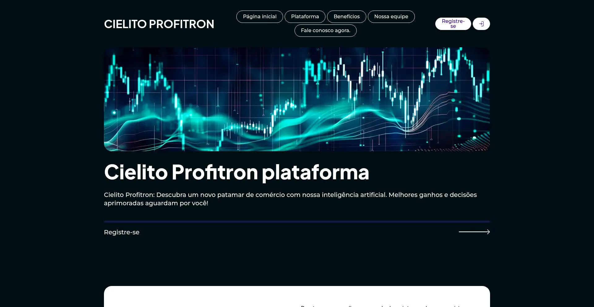 Website screenshot of Cielito-profitron.com