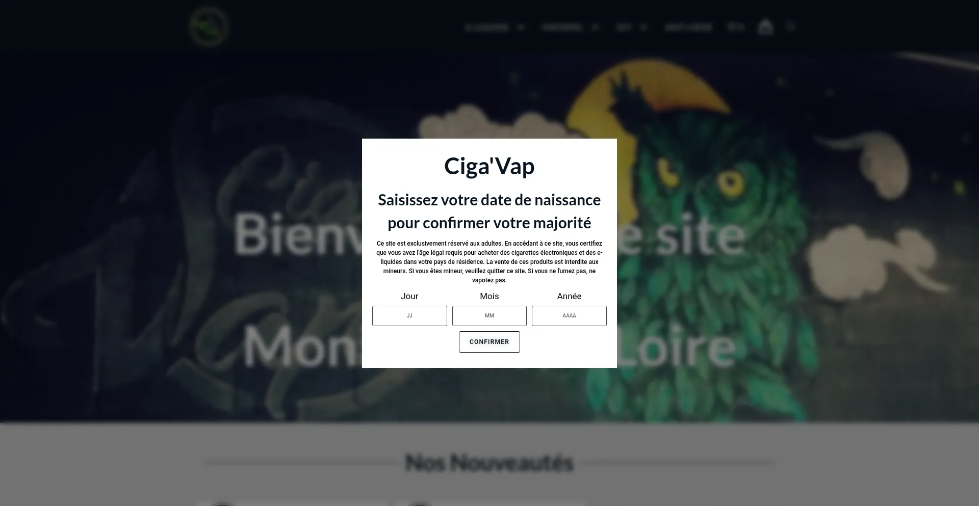¿És Seguro y Confiable Cigavap.fr?