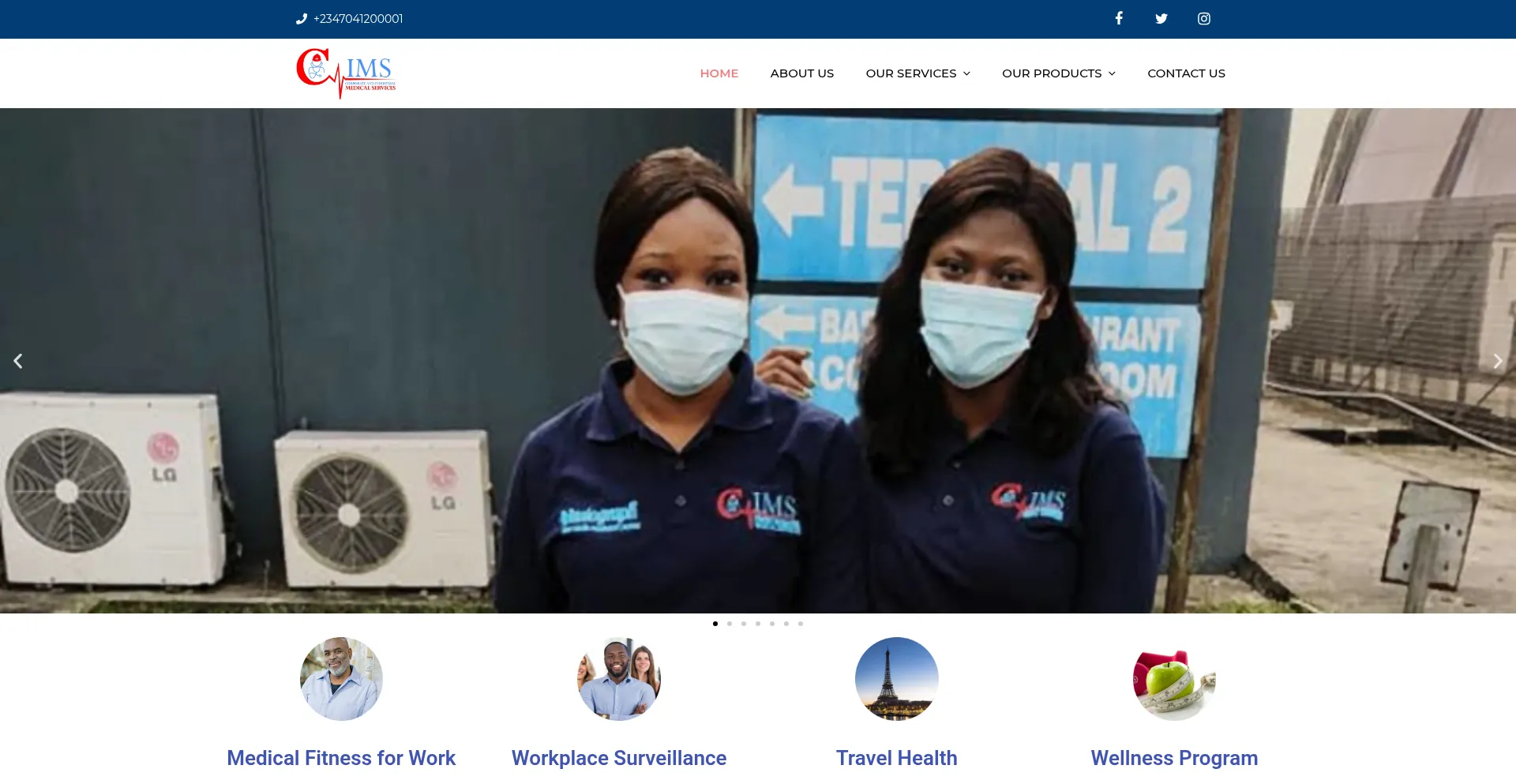 Cimsmedicals.com Screenshot