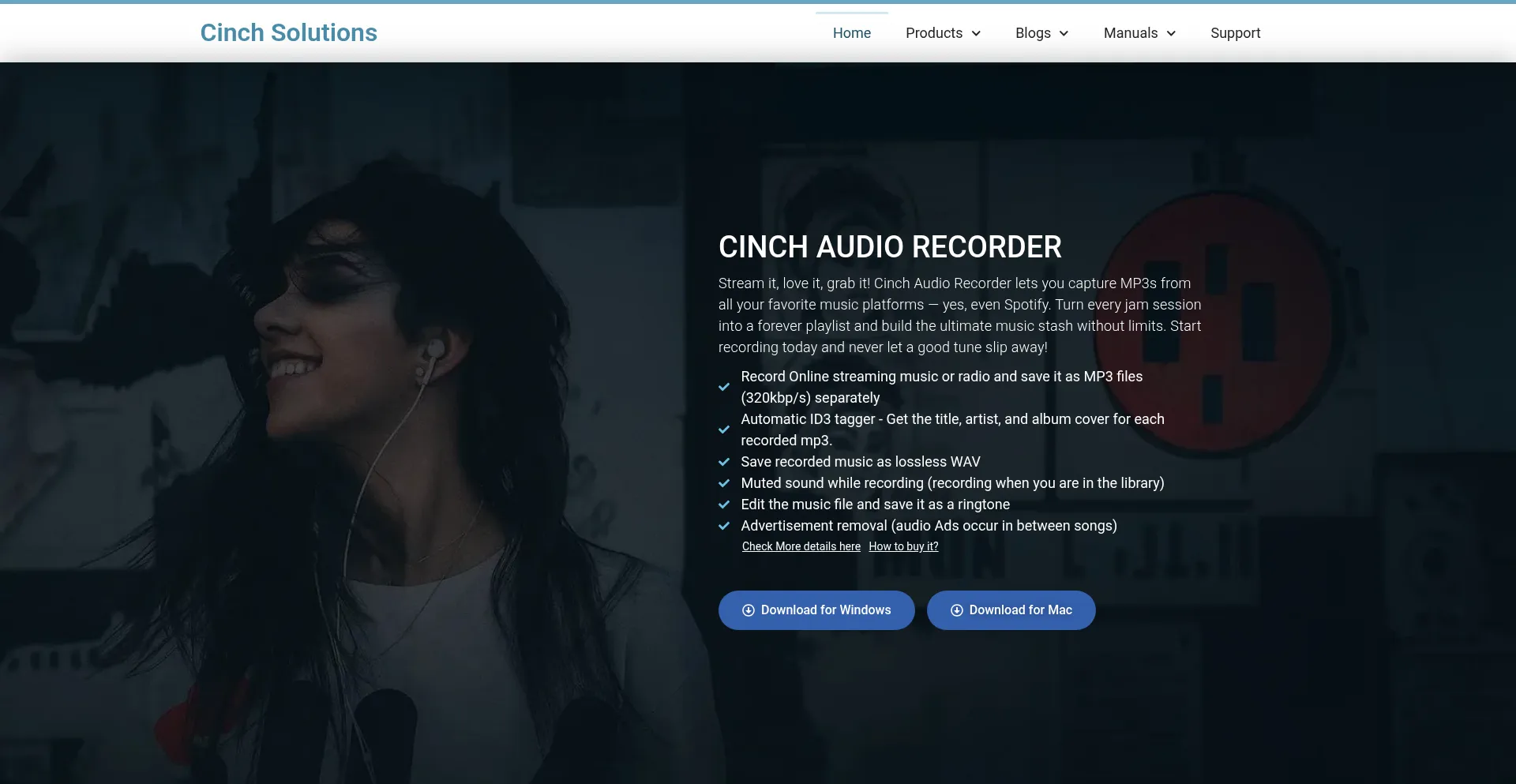 Cinchsolution.com Screenshot