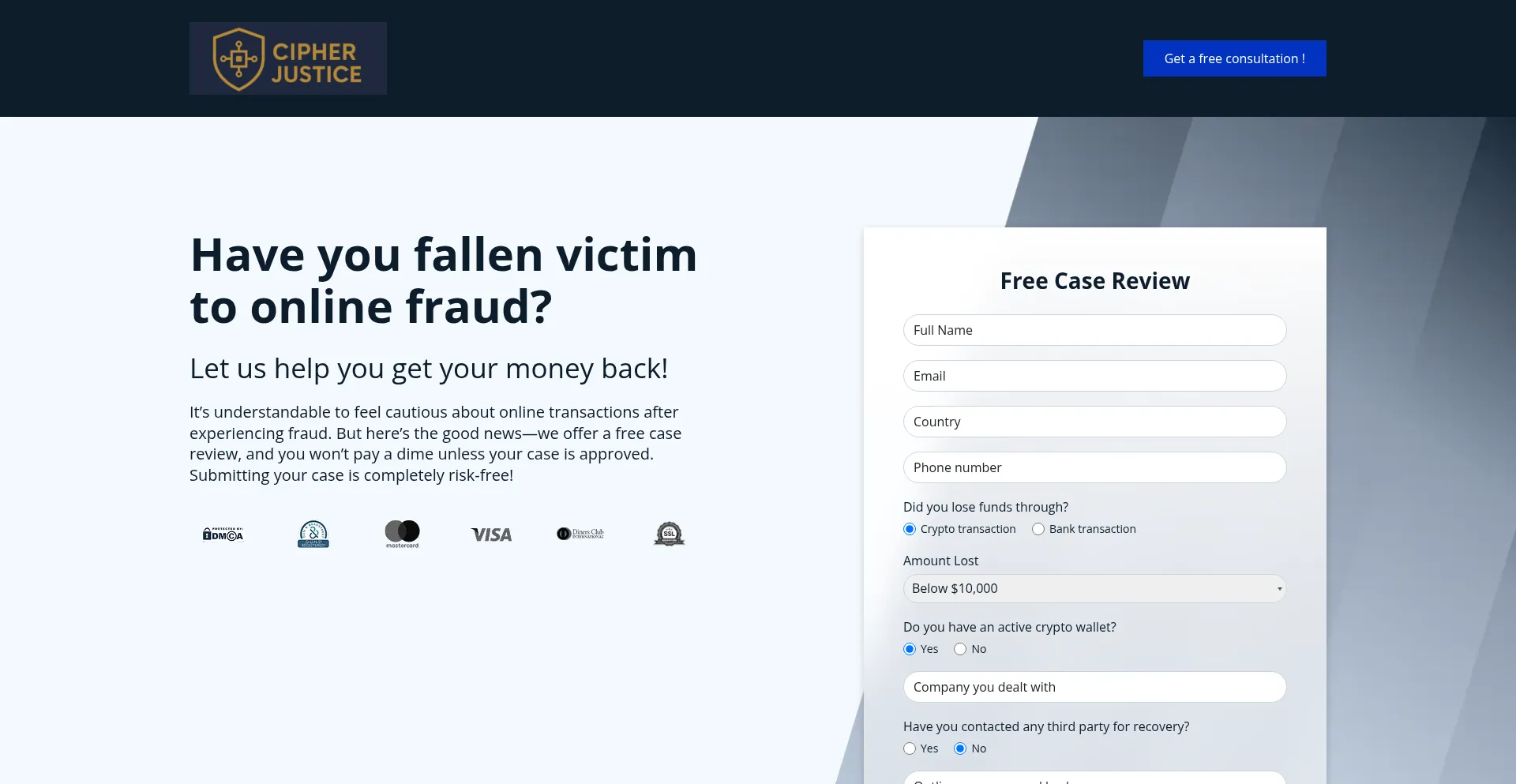 Cipherjustice.com