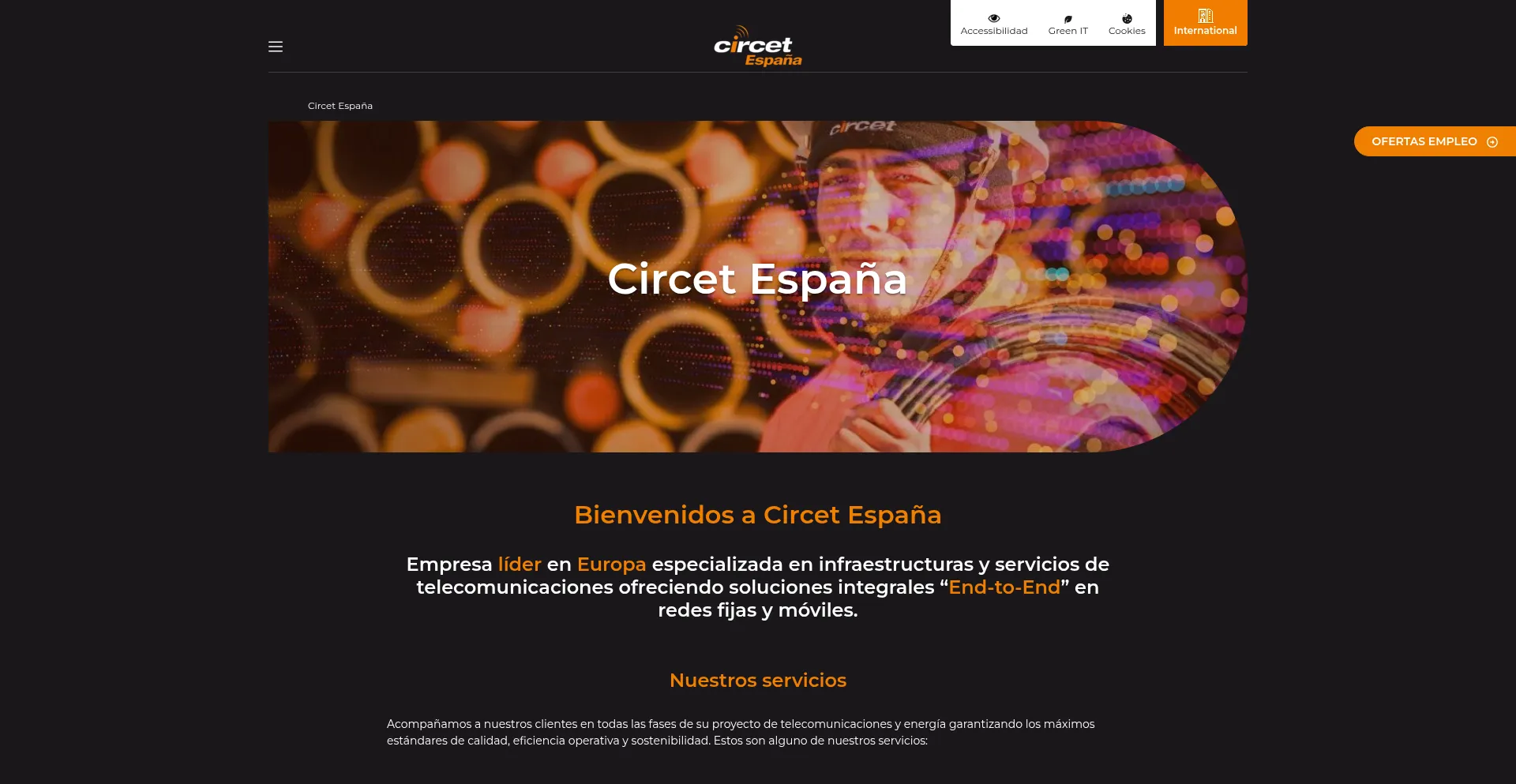 Circet.es Screenshot