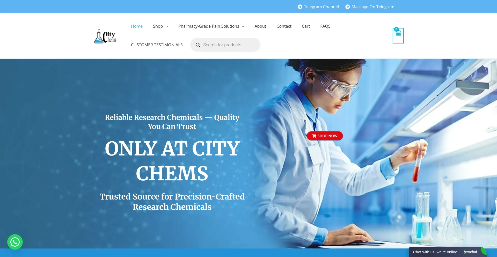 ¿És Seguro y Confiable Citychems.com?