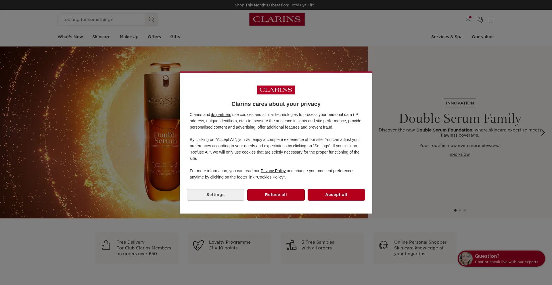 Clarins.co.uk