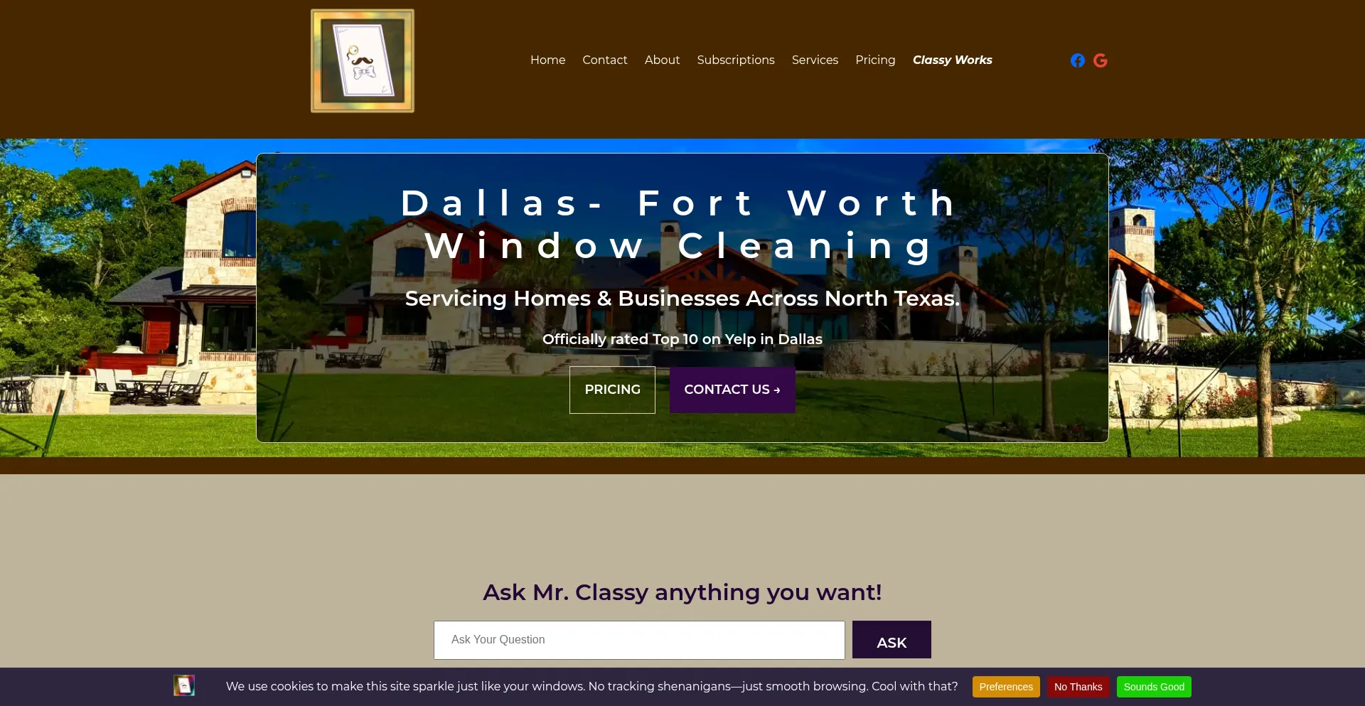 ¿És Seguro y Confiable Classyglassworks.com?