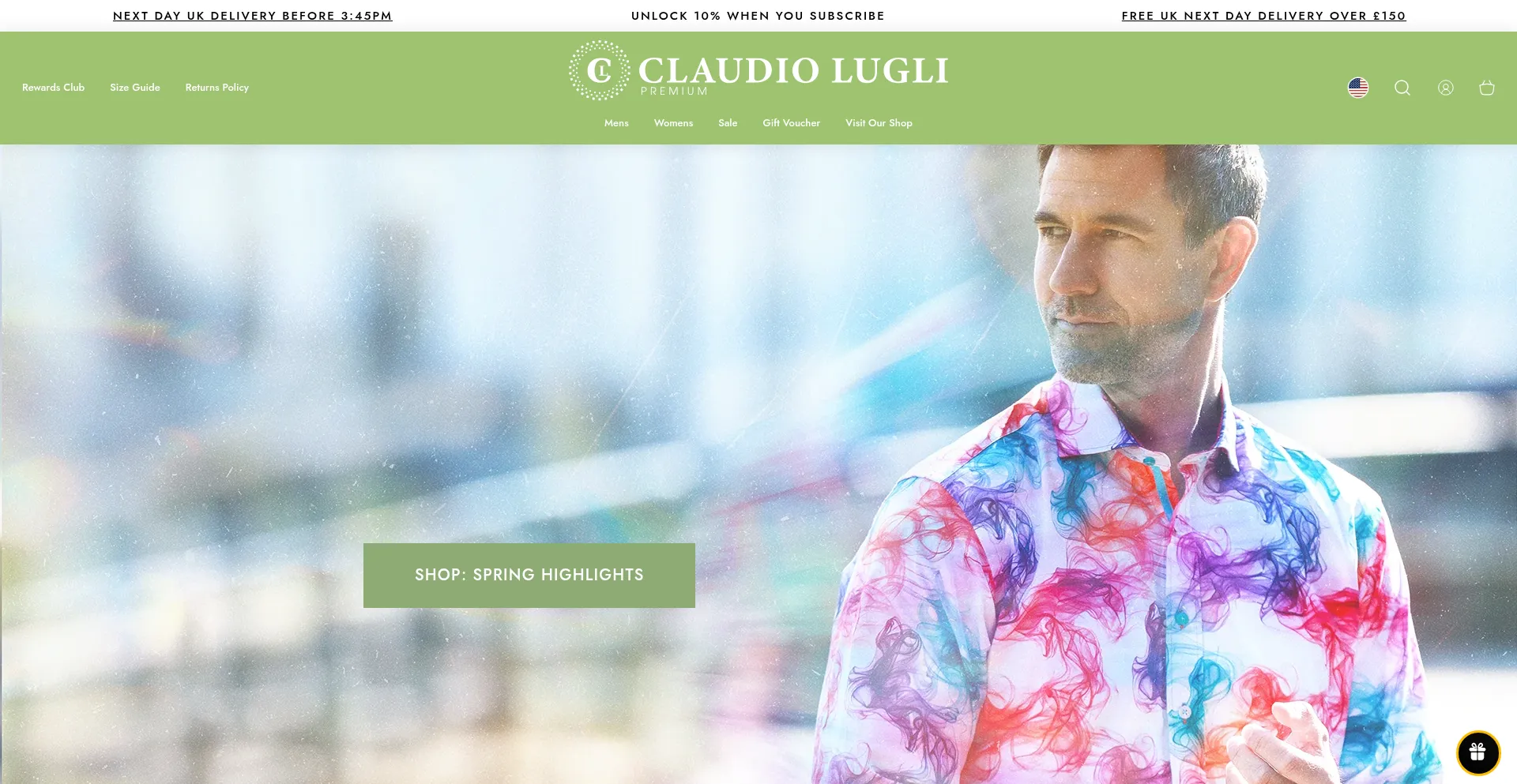 Claudioluglishirts.com