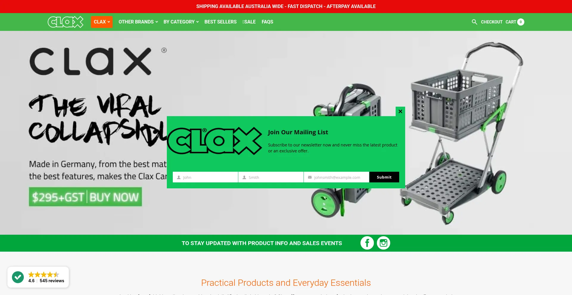 Claxcart.com.au