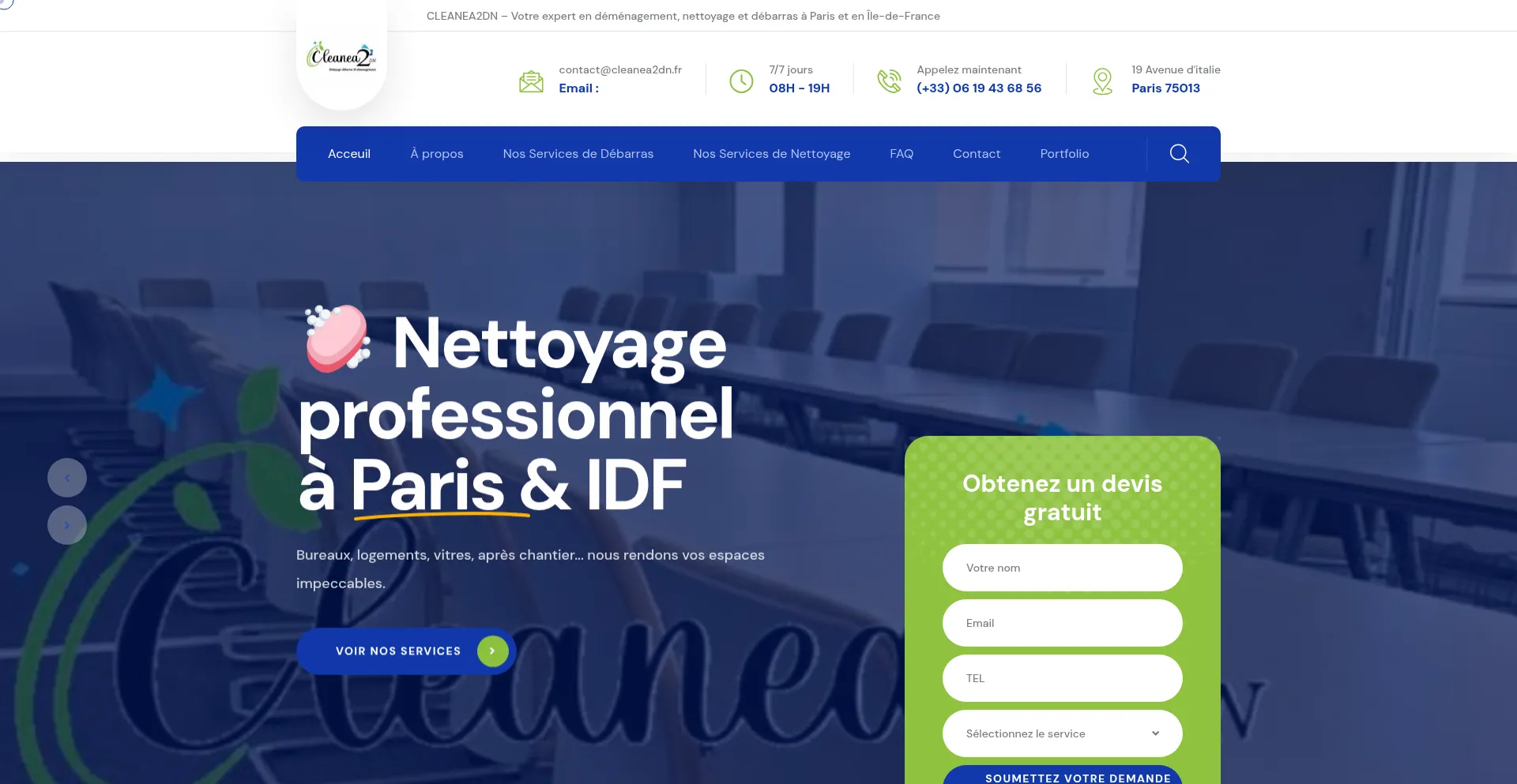 ¿És Seguro y Confiable Cleanea2dn.fr?