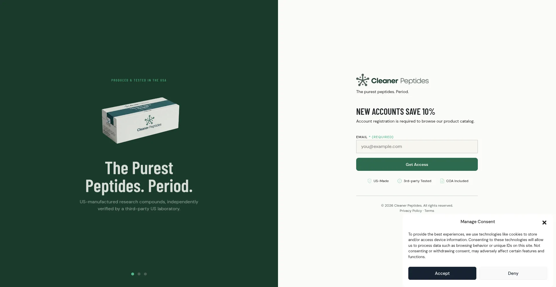 Cleanerpeptides.com