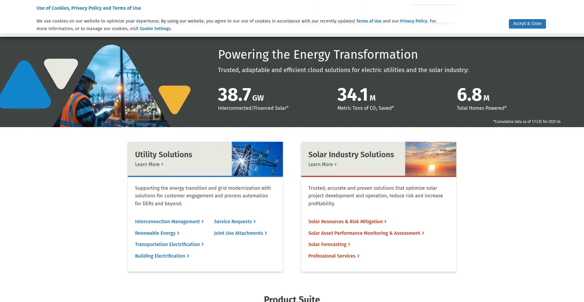 Website screenshot of Cleanpower.com