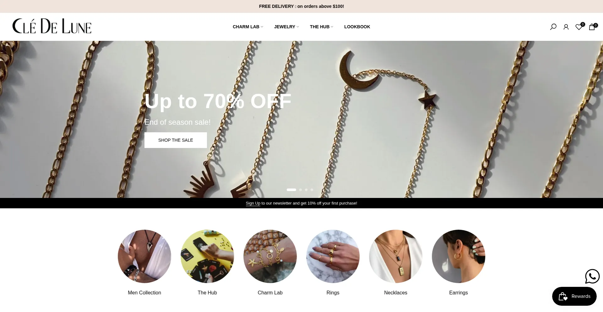 Cledelune.com Screenshot