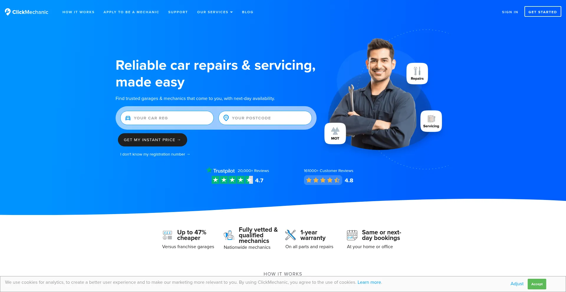 ¿És Seguro y Confiable Clickmechanic.com?