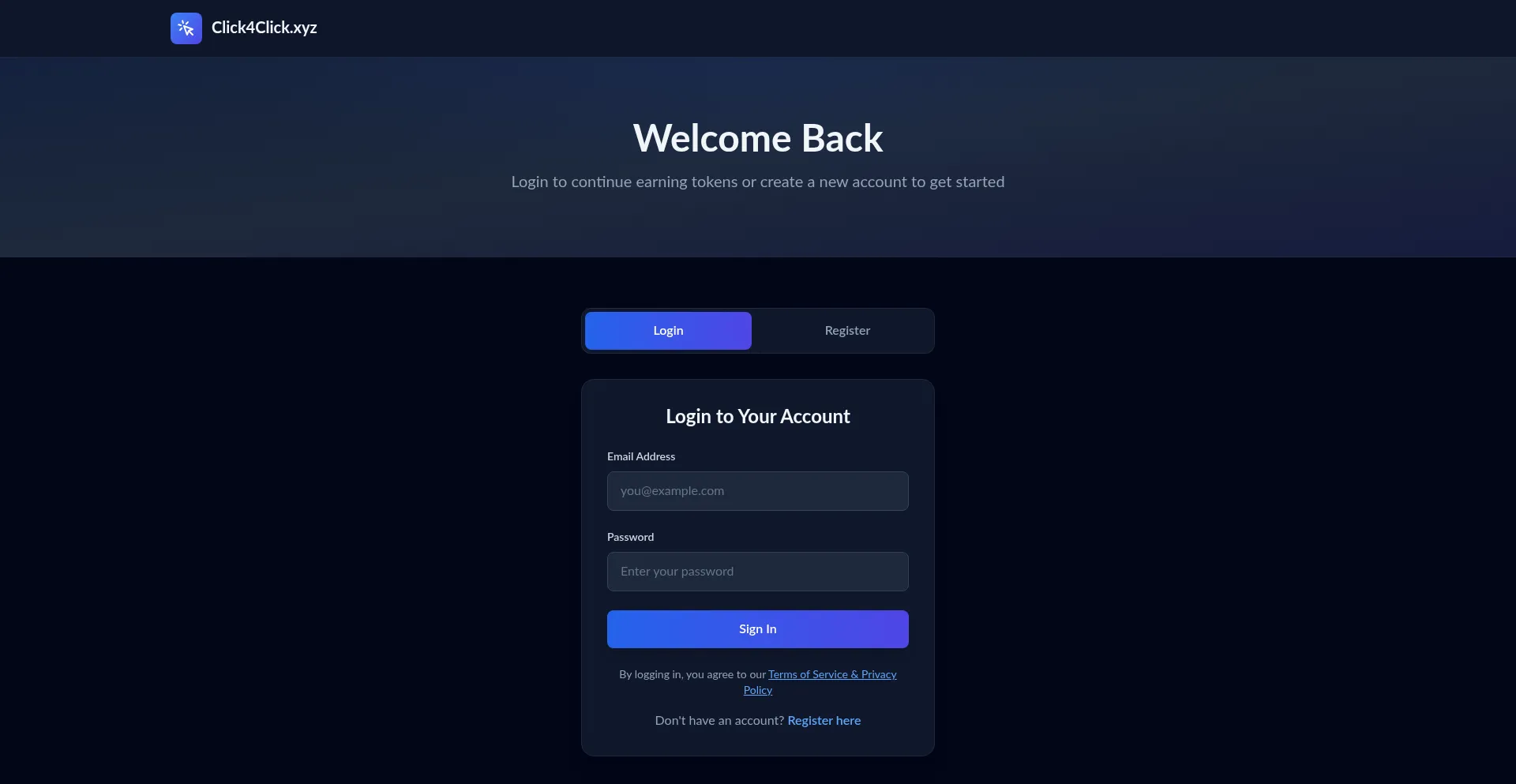 Client.click4click.xyz