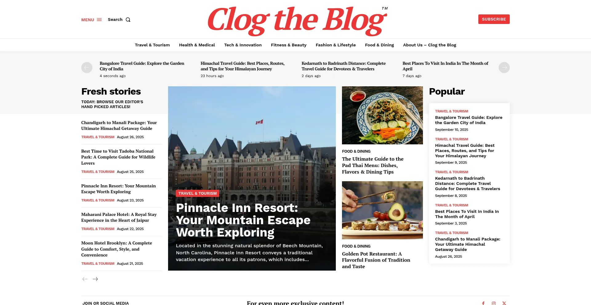 ¿És Seguro y Confiable Clogtheblog.com?