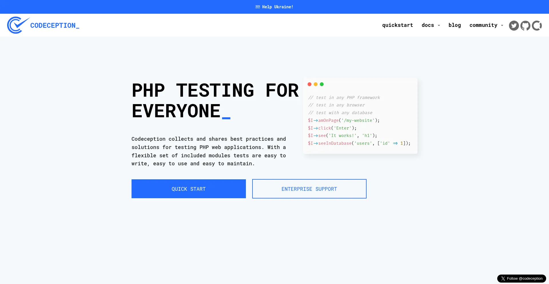 ¿És Seguro y Confiable Codeception.com?