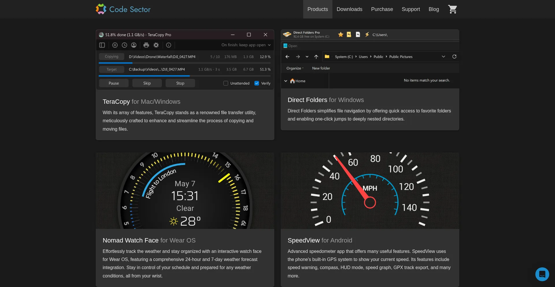 Codesector.com Screenshot