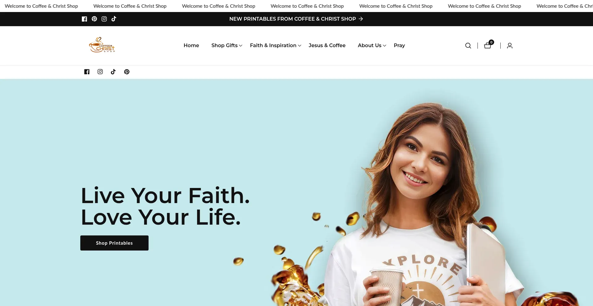 Coffeeandchristshop.com