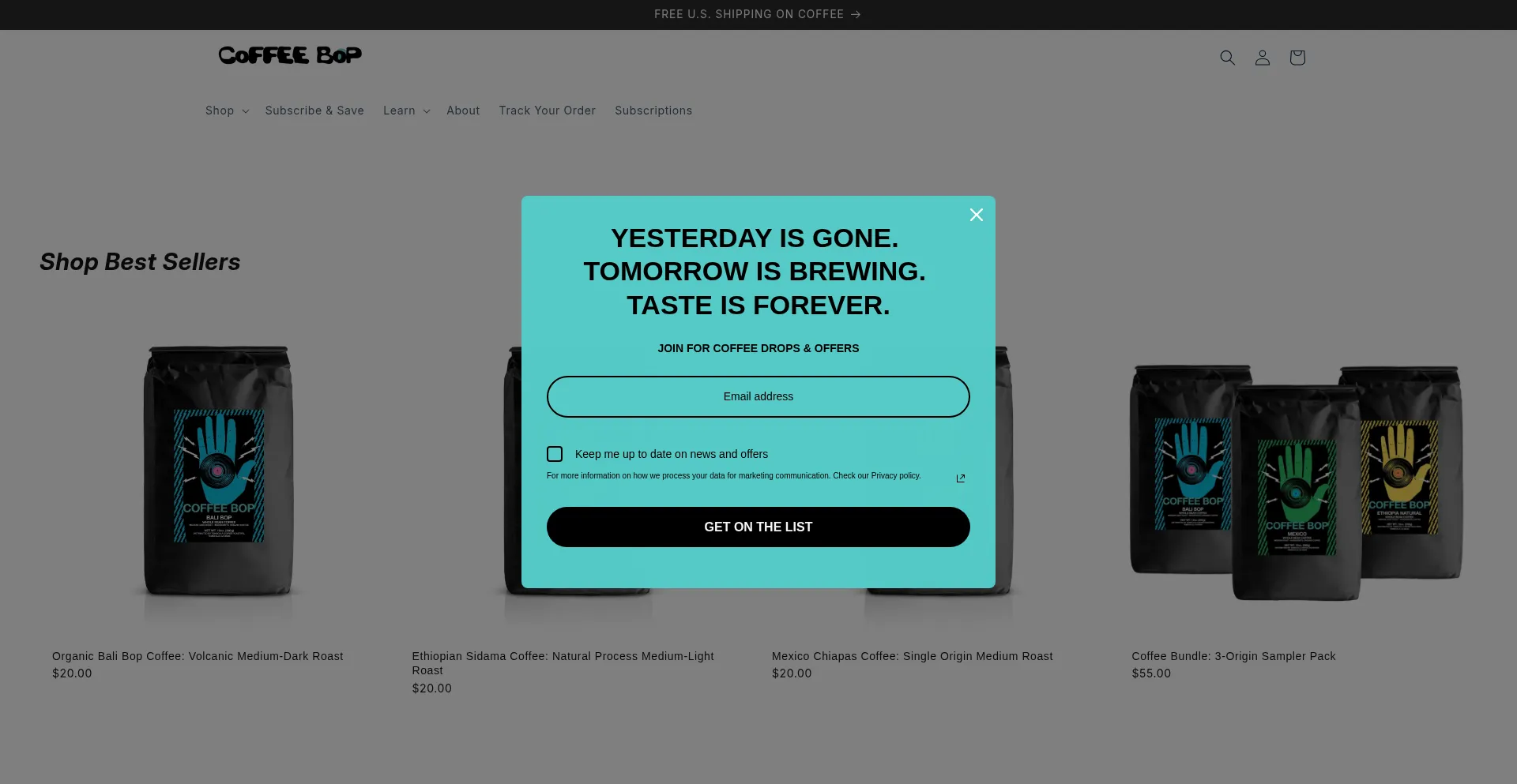 Coffeebop.com